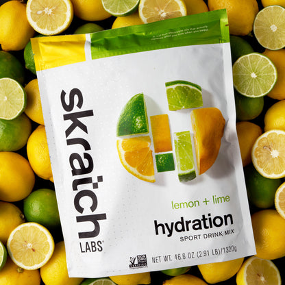 Skratch labs hidratación diluible en agua 440gr sabor lima limón