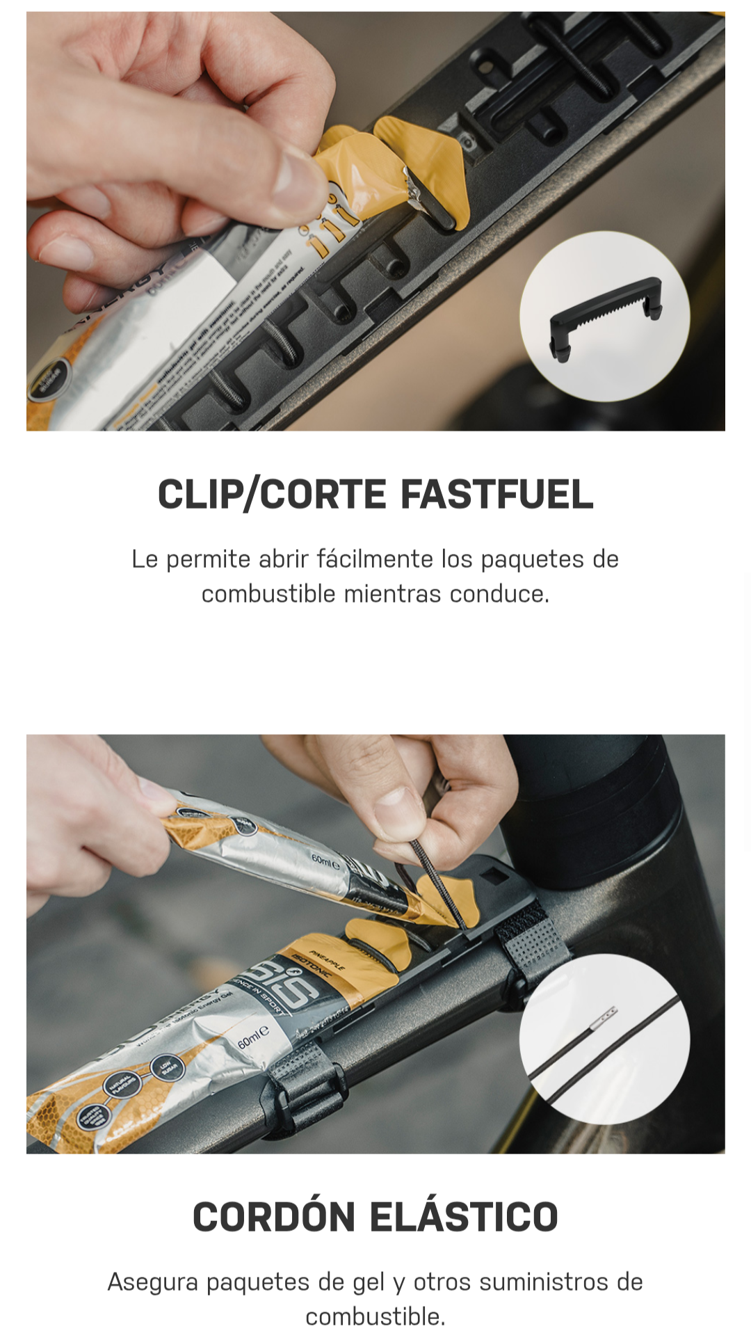 Bolsa para cuadro Topeak Fast fuel tri-station