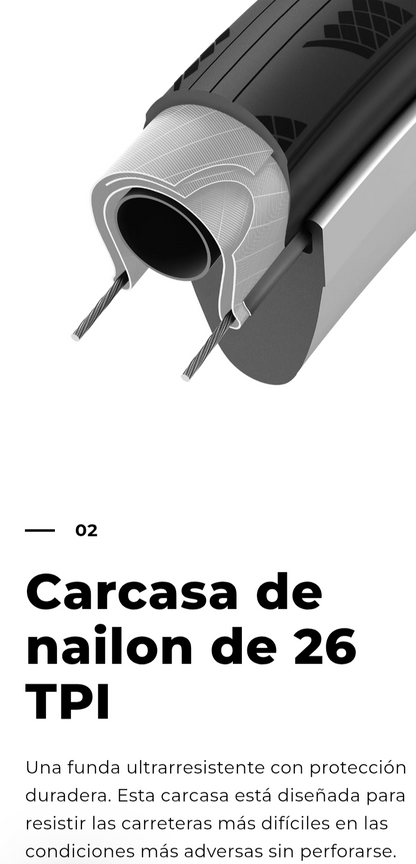 Llanta VITTORIA ZAFFIRO 700 x 28