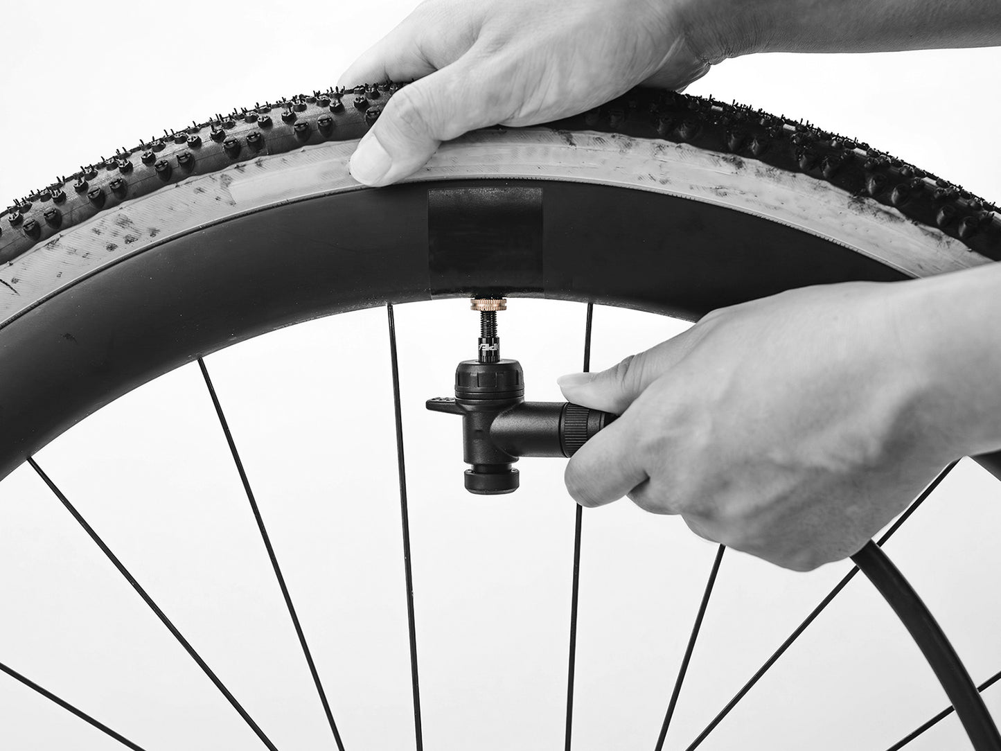 Combo turboflow TOPEAK con cabeza de bomba