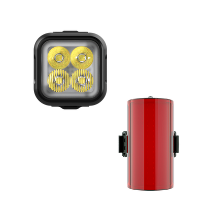 Kit de luces delantera y trasera BLINDER 900 y blinder square