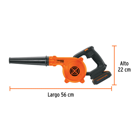 TRUPER Sopladora para taller 20V 1 batería 2Ah