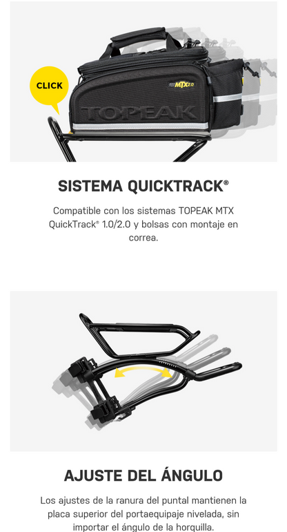 Parrilla topeak  porta bulto trasera tetrarack GR2