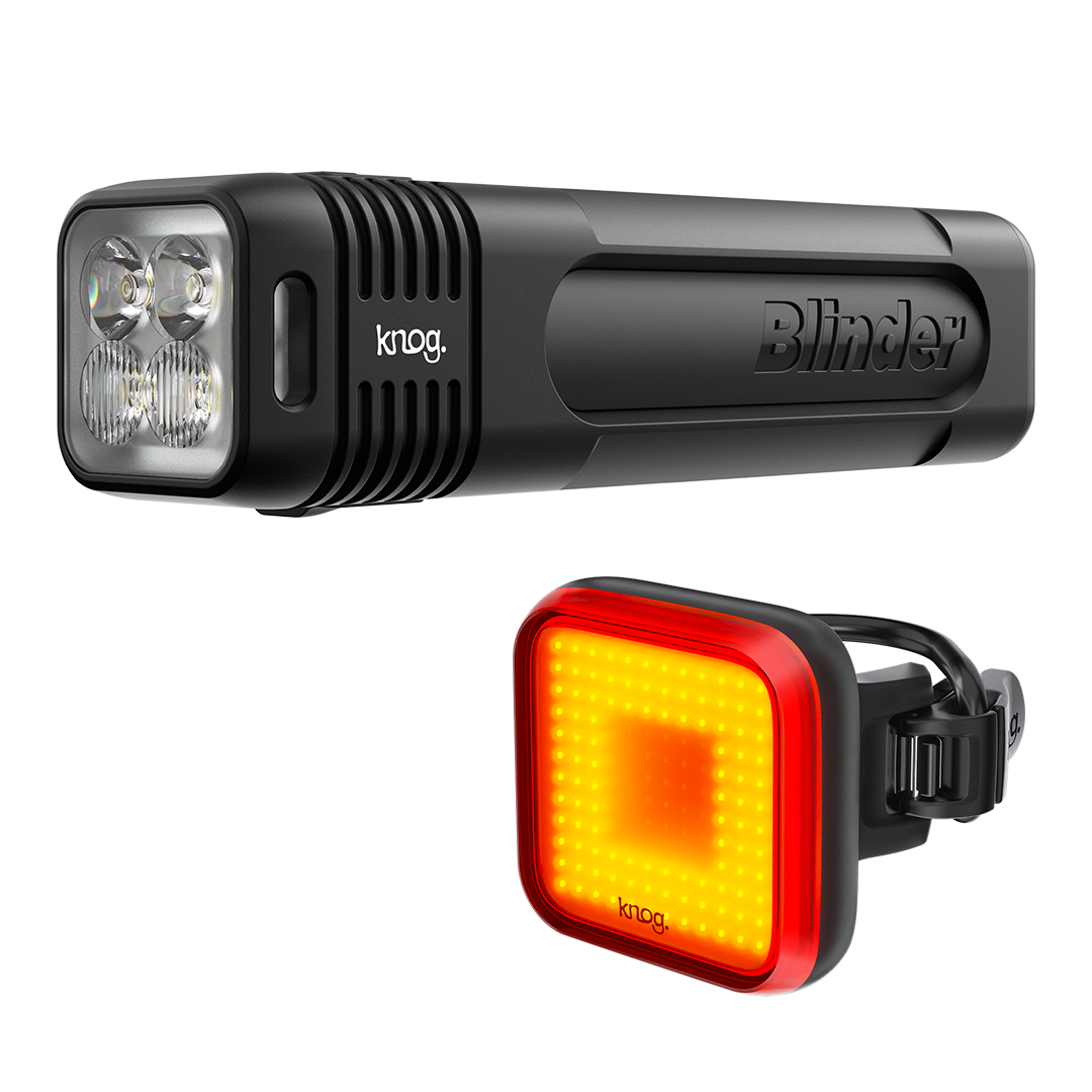 Kit de luces delantera y trasera BLINDER 900 y blinder square