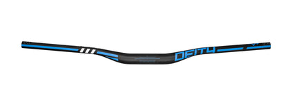 Manubrio Deity skywire carbono 35x800mm  altura de 25mm azul