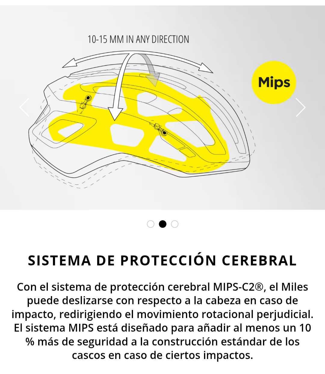 Casco MET miles MIPS verde fluo