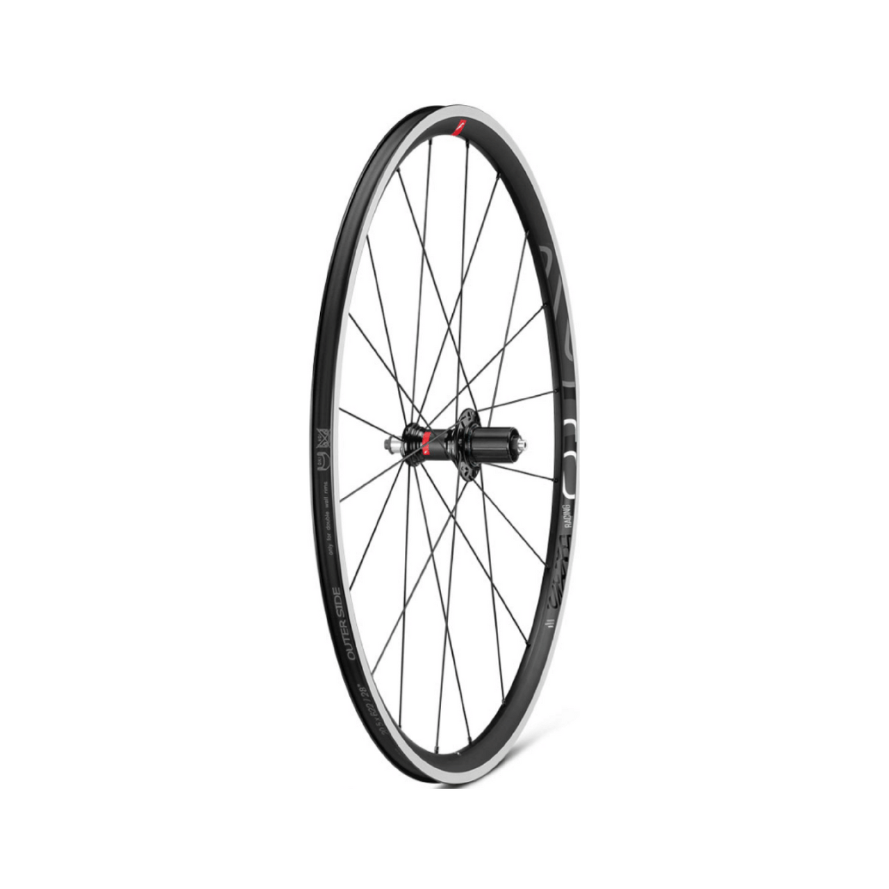 Par de rines fulcrum  de aluminio  R-700 racing 6 C17 Shimano HG