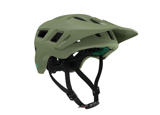 Casco Lazer coyote KC verde musgo
