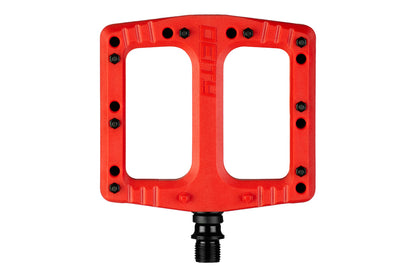 Pedales de nylon Deity Deftrap rojo