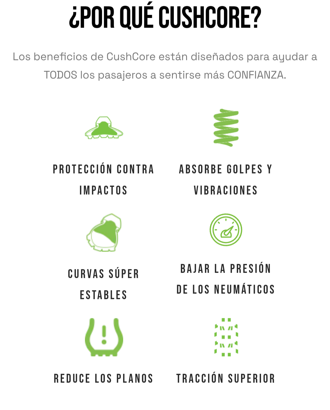 CushCore protector de rin plus 29