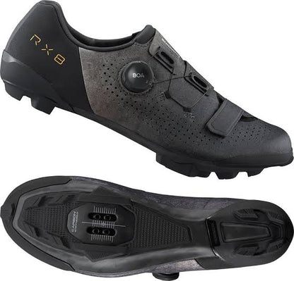 Zapatilla shimano mtb / gravel RX801 NEGRO