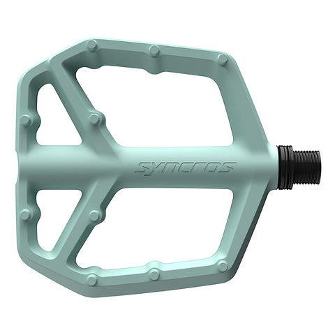 pedales SYNCROS SQUAM III nylon  azul menta