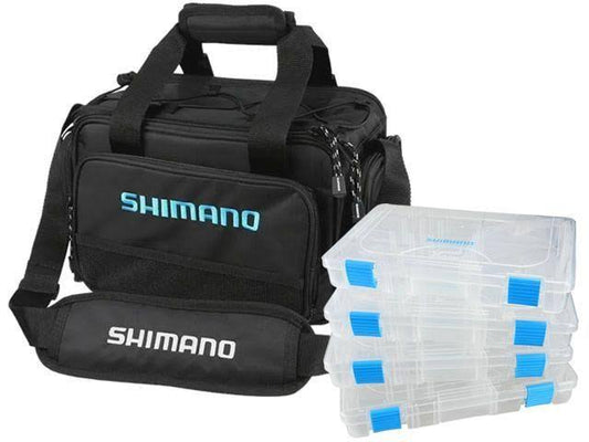 Estuche / mochila de pesca, baltica grande Shimano