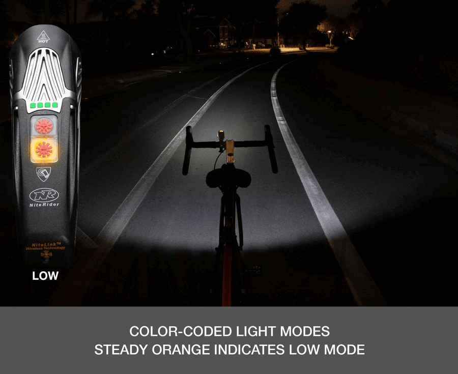 Luz delantera NireRider Lumina Max 1500 (Bluetooth)