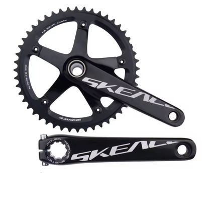 Multiplicación Monoplato hueco de 48T skea para bicis sin cambios