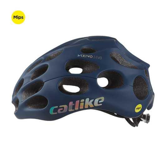 Casco catlike mixino Evo MIPS azul marino