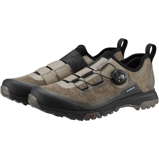 Zapatilla Shimano trekking ET70 flat cafe
