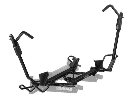 Rack   YAKIMA exo doubleup 2 bicis se coloca a soporte y luego tirón