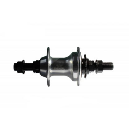 Maza trasera  BMX eje 14 16T 36H plata