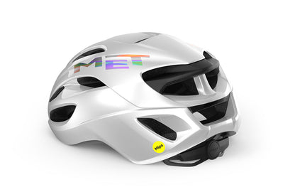 Casco MET rivale MIPS blanco