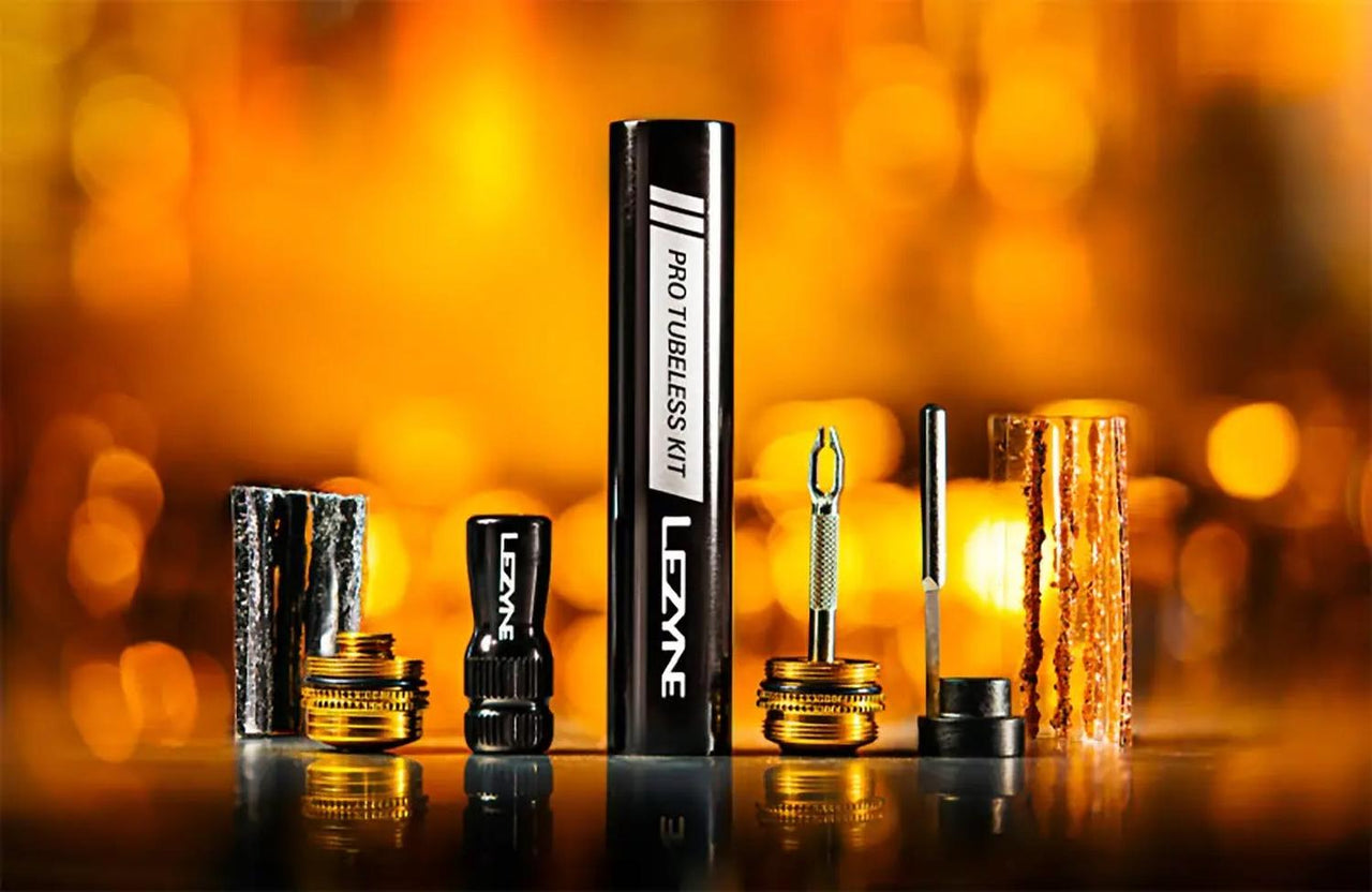 Kit Parches para tubeless con herramienta lezyne  pro