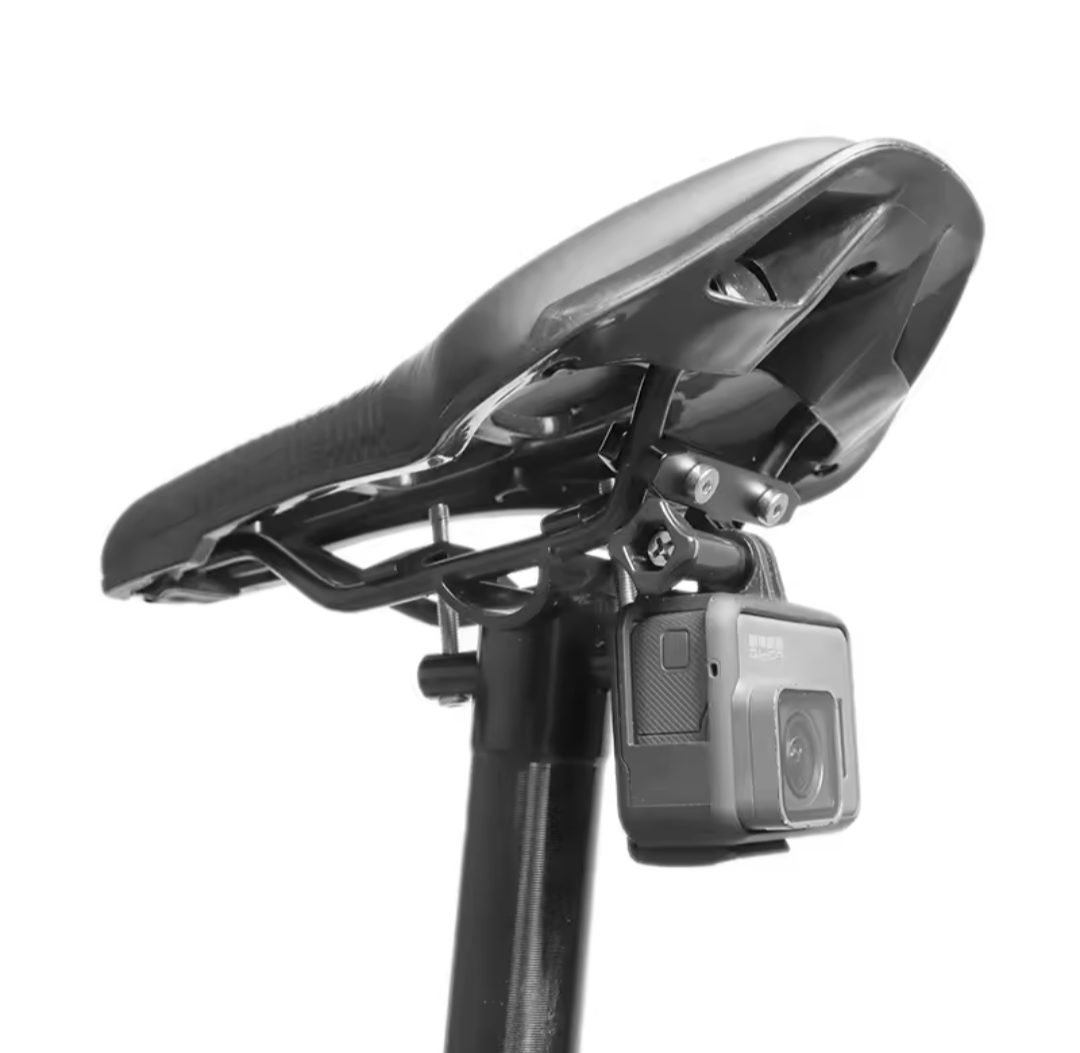 Base de Gopro para montura  en rieles de asiento