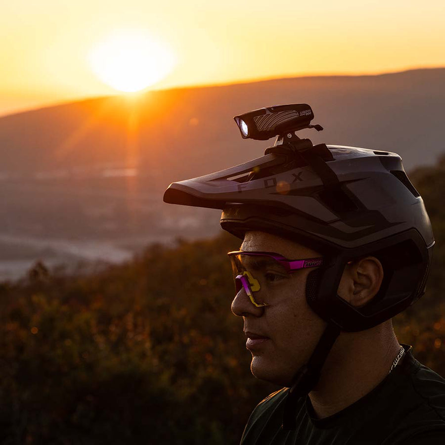 Base para casco sujetadora lámpara NiteRider