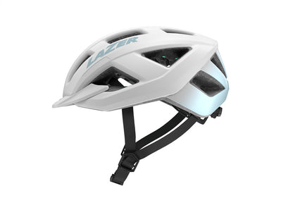 Casco Lazer cerro KC blanco / menta