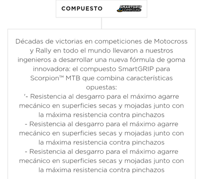 Llanta mtb TR Pirelli scorpion  XC H prowall 29x2.20