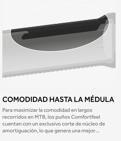 Puños FIZIK confort feel negro