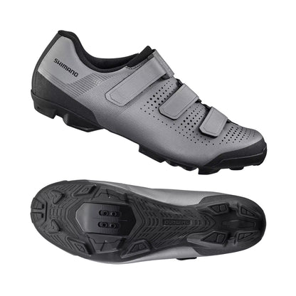 Zapatilla Shimano XC100 plata MTB