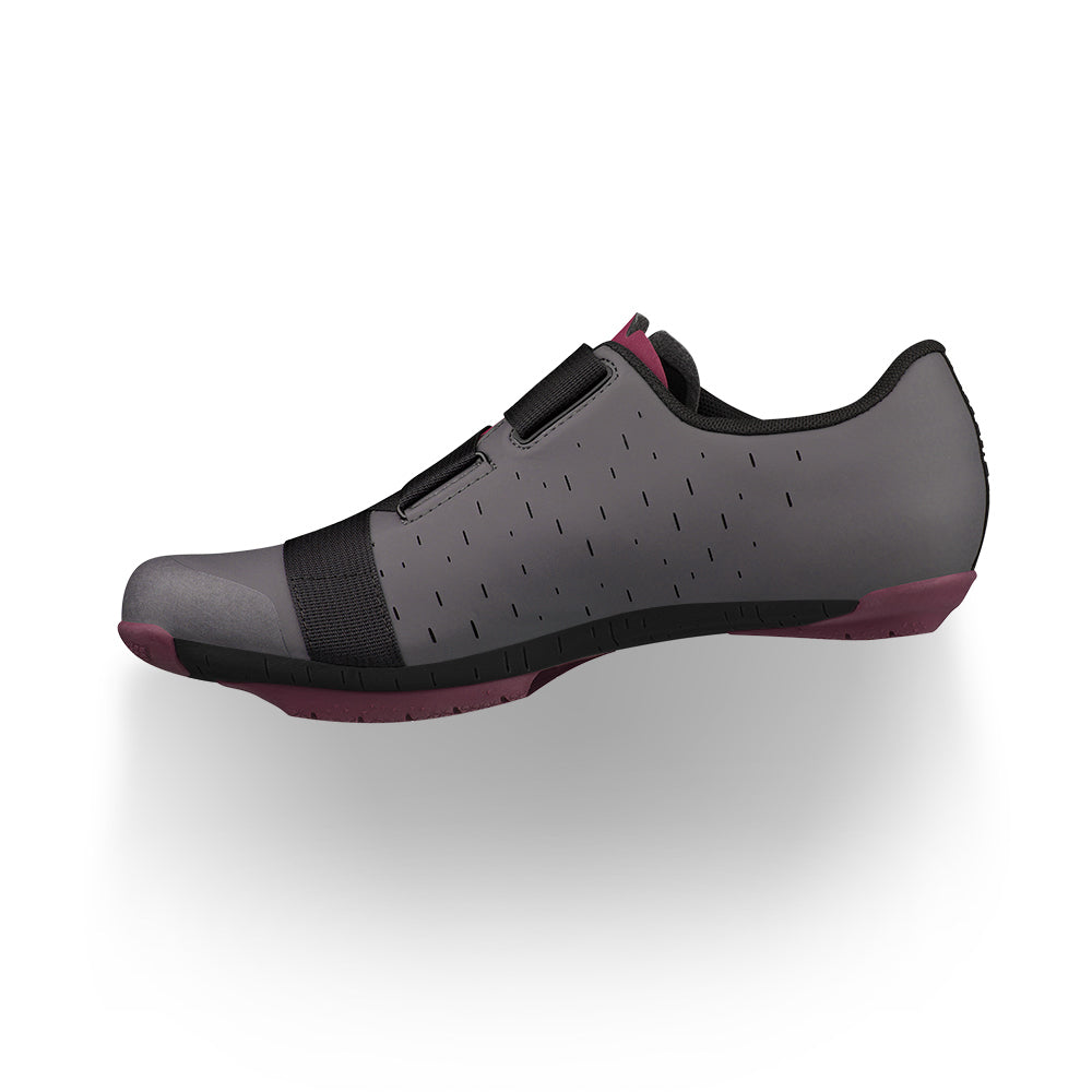 Zapatillas   FIZIK terra x4 powerstrap morado / gris