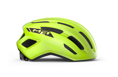 Casco MET miles MIPS verde fluo
