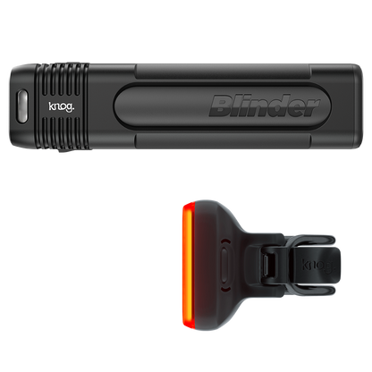 Kit de luces delantera y trasera BLINDER 900 y blinder square