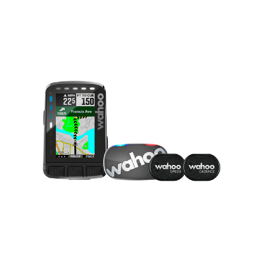 Ciclocomputador Wahoo Roam V2 combo con sensores de cadencia