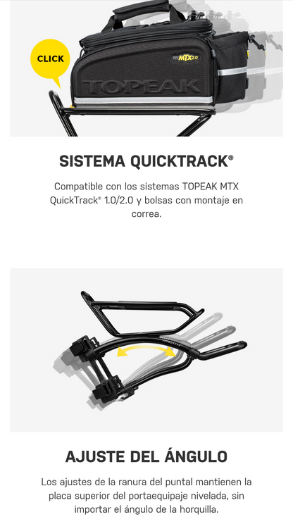 Parrilla topeak  porta bulto trasera tetrarack GR1