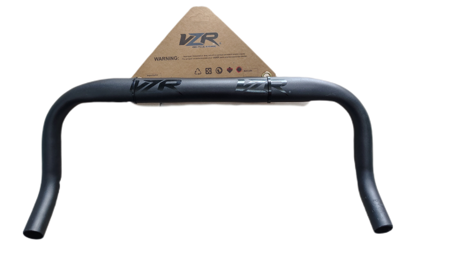 Manubrio bull horn aluminio  31.8 road vzh