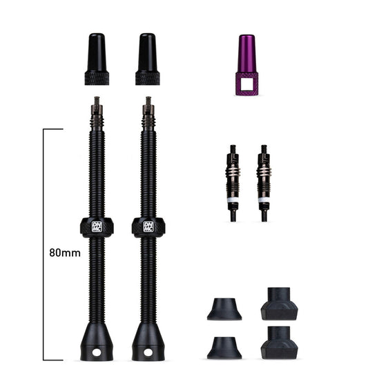 Válvulas tubeless DYNAMIC 80mm