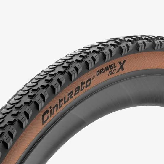 Llanta TR Pirelli cinturato gravel RC-X 700x40 café