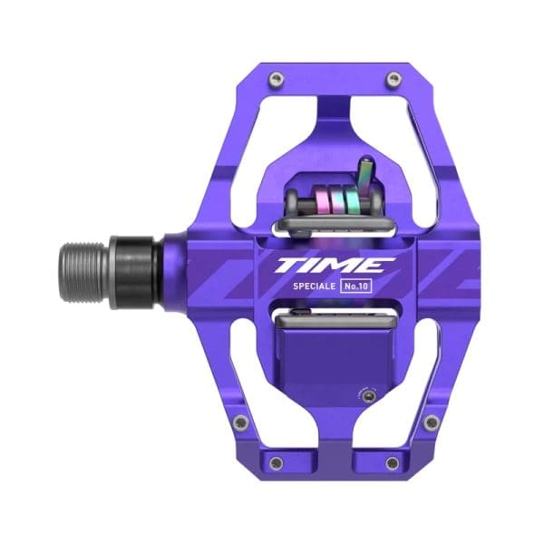 Pedales de grapa TIME MTB Speciale 10 morado Large