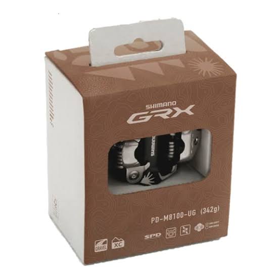 Pedales de grapa Shimano GRX M8100
