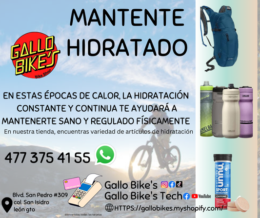 Refacciones, accesorios, ropa, energéticos, taller con servicios especializados, bicis, todo eso y más lo encuentras, con amplia variedad en tu tienda de confianza... Gallo Bikes's