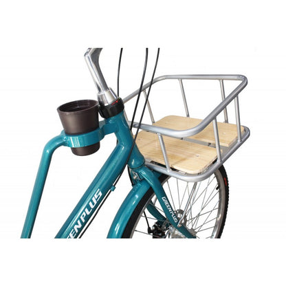 Bicicleta R26 para city 1x7v lady green plus Azul