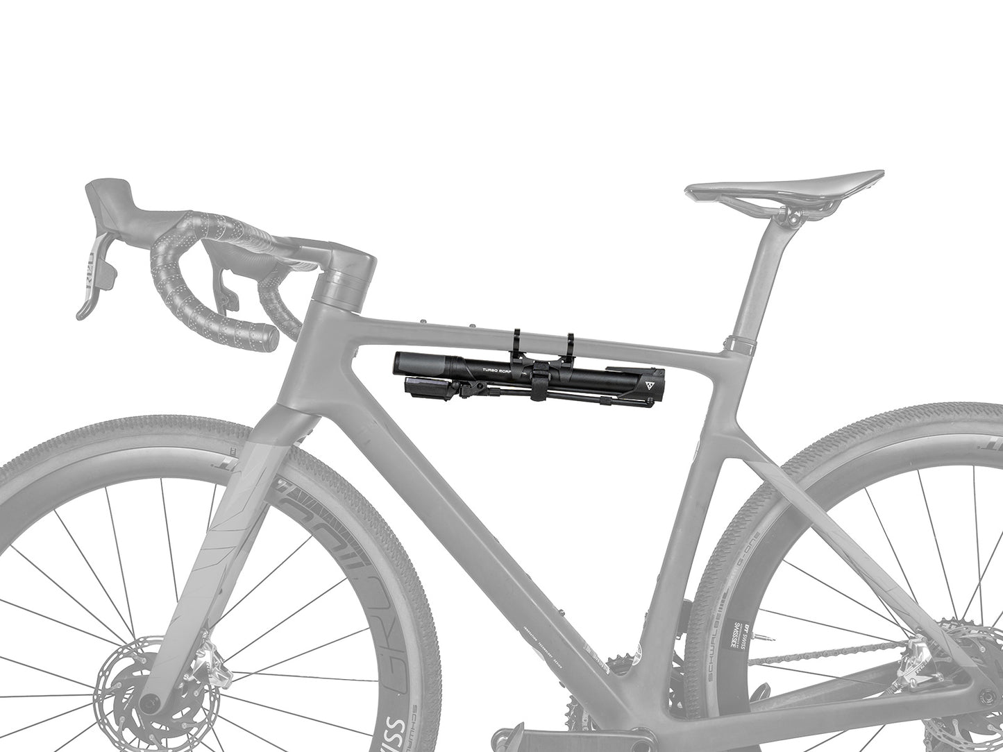 Bomba portátil de piso Topeak turbo Morph manómetro digital