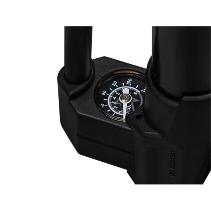 Bomba de mano portátil pro telescopica performance con manómetro