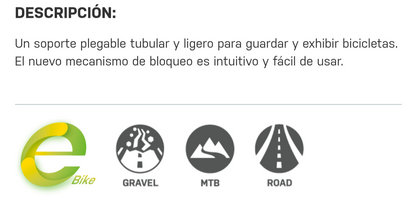 Rack de piso / parador topeak line up stand