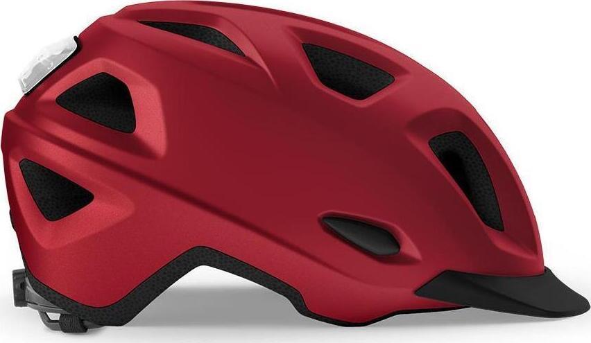 Casco MET MOBILITE con luz