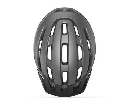 Casco MET Downtown gris oscuro