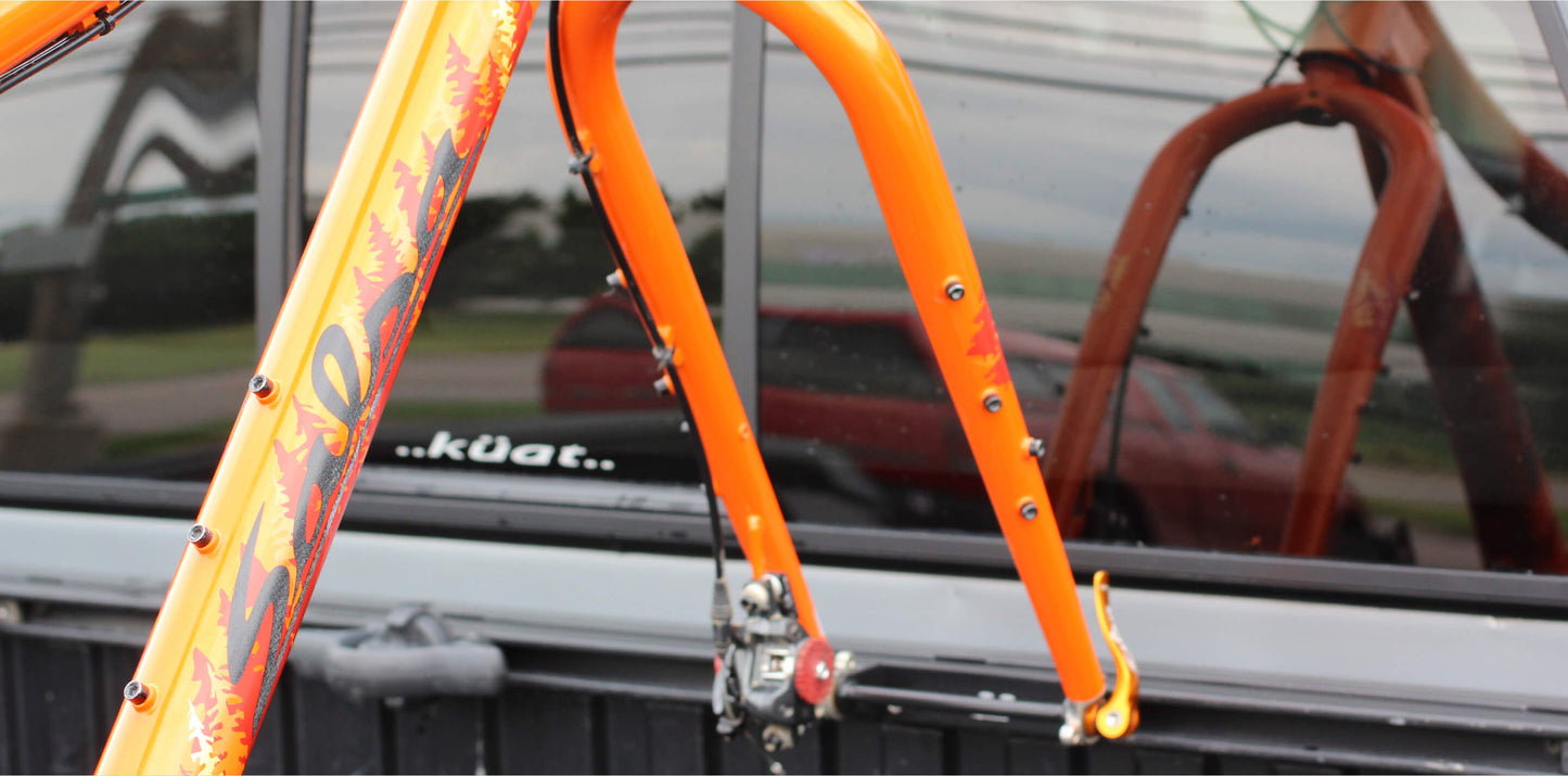 Rack Kuat porta bici para caja de camioneta Dirtbag 9x100