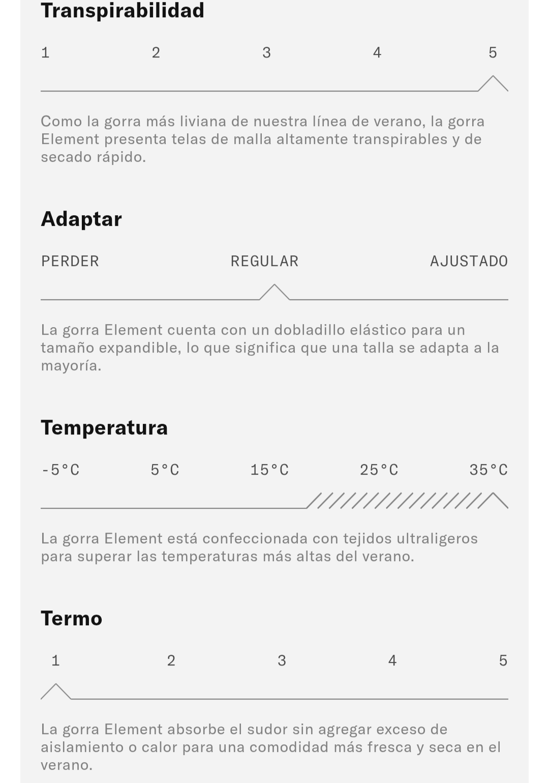 Gorrita suave PEDALED para deporte element